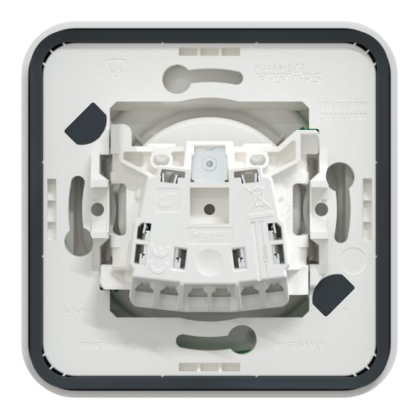 Vignette 2 produit Mureva Styl - Lot de 60 prises de courant avec cadre - Standard fran�ais - encastr� - produits complets livr�s avec leur cadre - 2P+T - 16A 250VCA - connexion auto - de 1 � 2.5 mm� - blanc RAL 9003 - IP55 - IK08 - sans emballage unitaire | Ref : MUR39036P