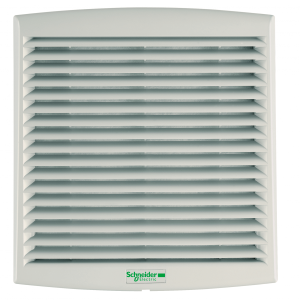 Vignette 2 produit ClimaSys CV - ventilateur - 300m3/h - 24Vcc - IP54 - avec grille et filtre G2 | Ref : NSYCVF300M24DPF