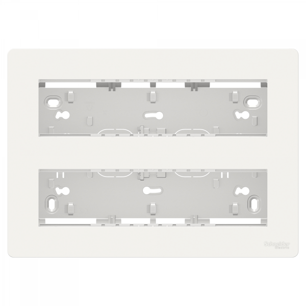 Vignette 2 produit Unica - bote de concentration saillie complte - 2 rang de 8 mod - Blanc antim | Ref : NU121820