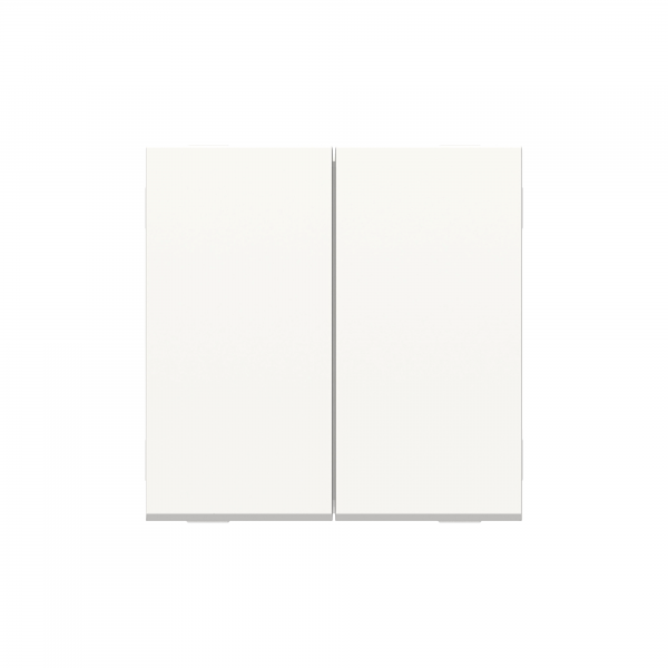 Vignette 2 produit Unica - double va-et-vient - 10A - connexion rapide - 2 mod - Blanc - mca seul | Ref : NU321318F
