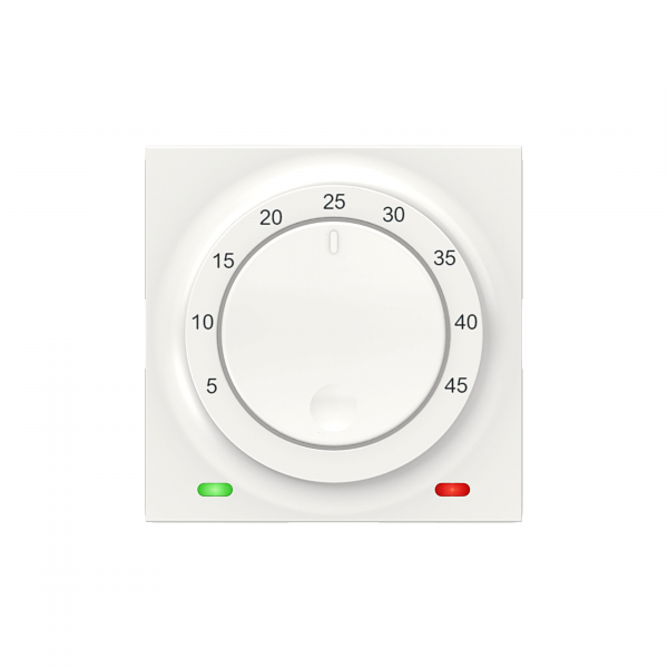 Vignette 2 produit Unica - thermostat pour plancher chauffant - 10A - Blanc - mca seul | Ref : NU350318