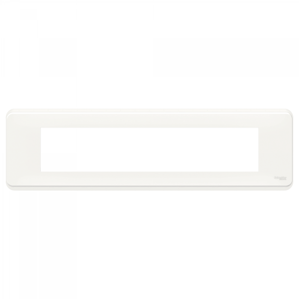 Vignette 2 produit Unica Pro - plaque de finition - Blanc - 10 modules | Ref : NU411018