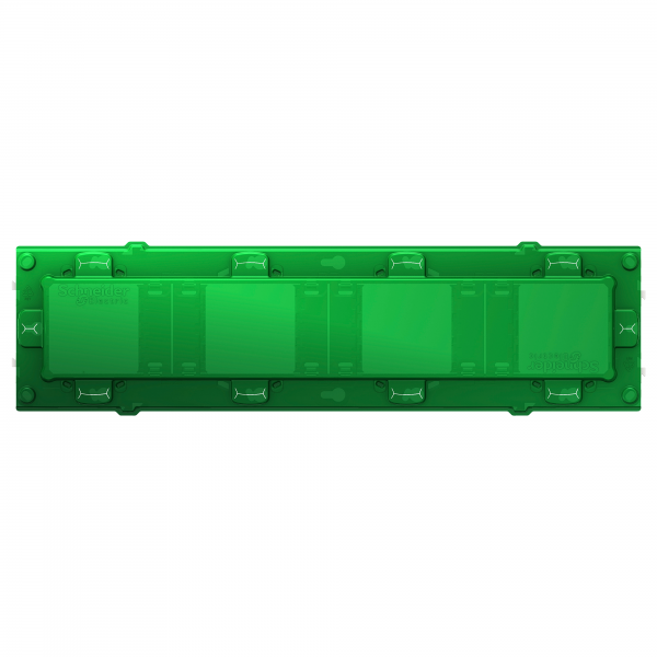 Vignette 2 produit Unica - support de fixation 10 mod / 4 postes + protection de chantier - zamac | Ref : NU7008C