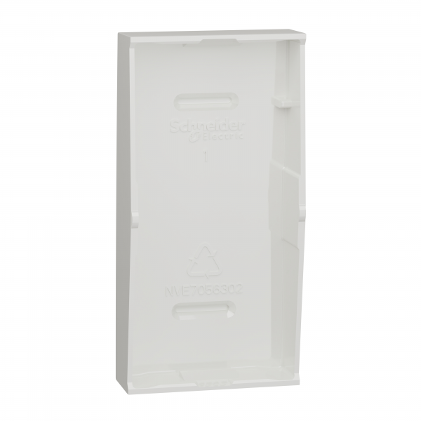 Vignette 2 produit Unica - enjoliveur interrupteur ou bouton-poussoir - 1 mod - Blanc | Ref : NU910018