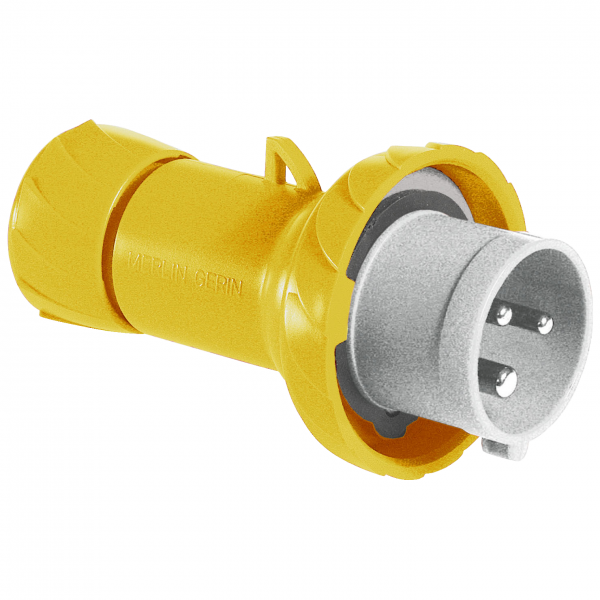 Vignette 2 produit PratiKa - fiche mobile industrielle droite 16 A - 2P+T - 100-130 V CA - IP67 | Ref : PKE16M713