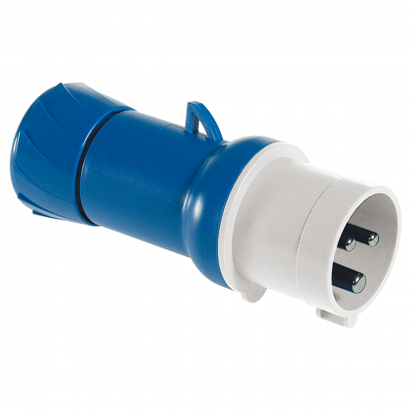 Vignette 2 produit PratiKa - fiche mobile industrielle droite 32 A - 2P+T - 200..250 V CA - IP44 | Ref : PKE32M423