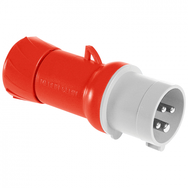 Vignette 2 produit PratiKa - fiche mobile industrielle droite 32 A - 3P+T - 380..415 V CA - IP44 | Ref : PKE32M434