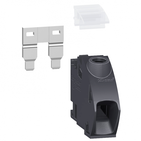 Vignette 2 produit Pragma - kit bornier 25 mm2 - lot de 5 | Ref : PRA90046