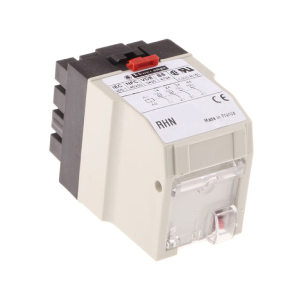 Vignette 2 produit Zelio Relay RH - relais embrochable - 4 OF - test + visu - 24V 50Hz | Ref : RHN411B