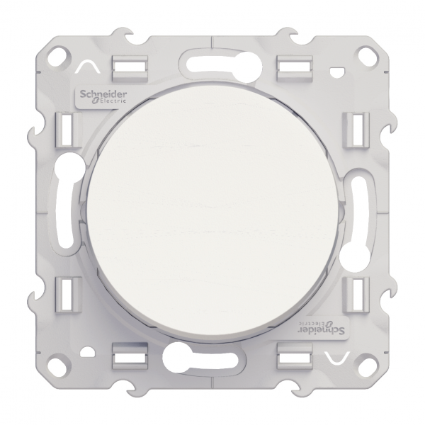 Vignette 2 produit Odace - poussoir - blanc - 10A | Ref : S520206
