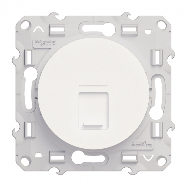 Vignette 2 produit ODACE RJ45 BLC GRADE1 TEL | Ref : S520471
