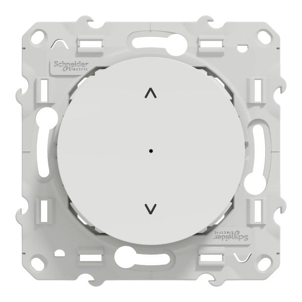 Vignette 2 produit Wiser Odace - interrupteur volet-roulant - 4A - zigbee - blanc - permet de grer les volets roulants en commande manuelle mais galement via un assistant vocal et/ou smartphone en local ou  distance grce  la passerelle wifi | Ref : S520567W