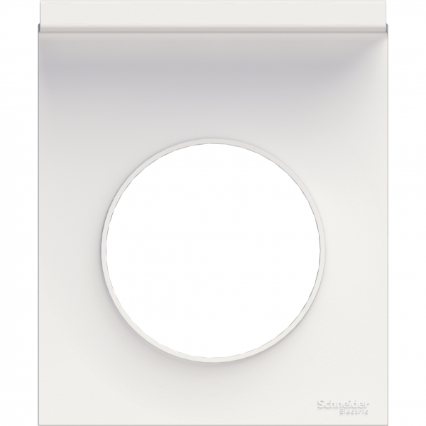 Vignette 2 produit Odace Styl Pratic, plaque Blanc support téléphone mobile, 1 poste | Ref : S520712