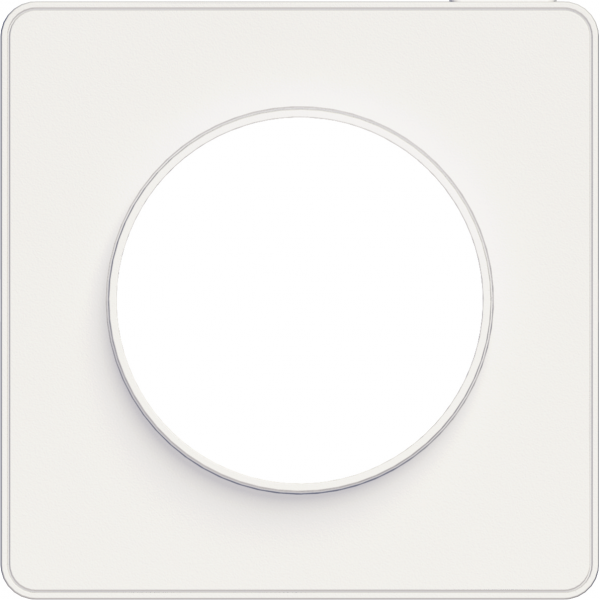 Vignette 2 produit Odace Touch - plaque de finition 1 poste - Blanc RAL9003 | Ref : S520802