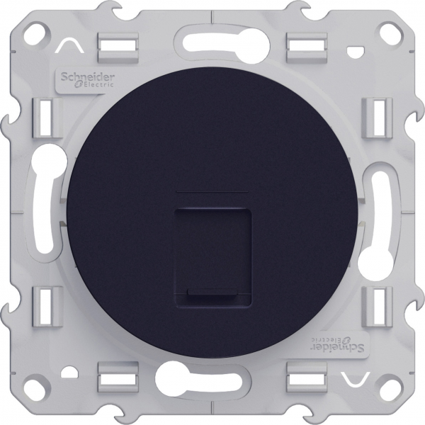 Vignette 2 produit Odace, prise RJ45 Anthracite, grade 3 (multimédia) cat. 6 STP, à vis | Ref : S540476
