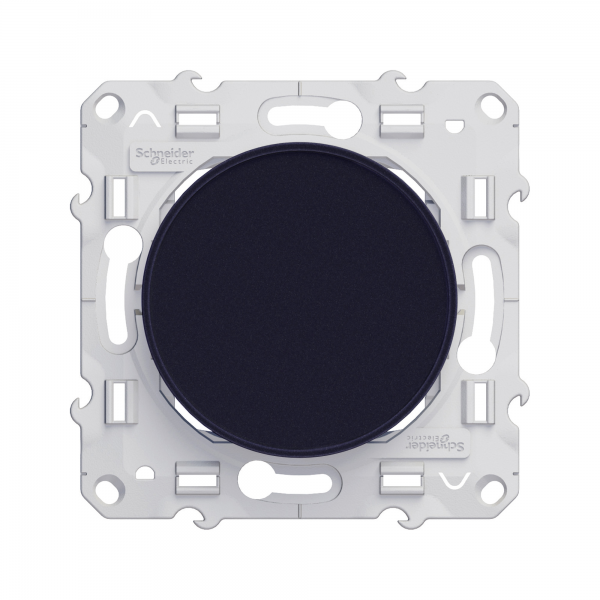 Vignette 2 produit Odace - Obturateur anthracite - Fixation par vis | Ref : S540666