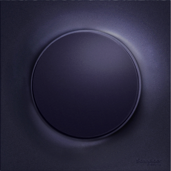 Vignette 2 produit Odace Touch- plaque de finition 1 poste - Anthracite | Ref : S540802