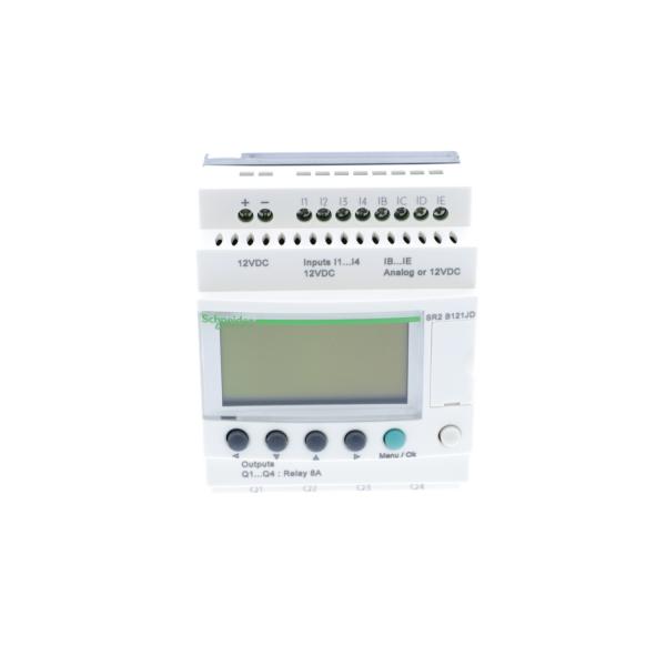 Vignette 2 produit Zelio Logic - relais intelligent compact - 12 E/S 12Vcc - horloge - affichage | Ref : SR2B121JD