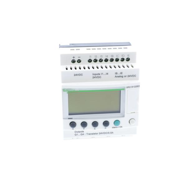 Vignette 2 produit Zelio Logic - relais intelligent compact - 12 E/S 24Vcc - horloge - affichage | Ref : SR2B122BD