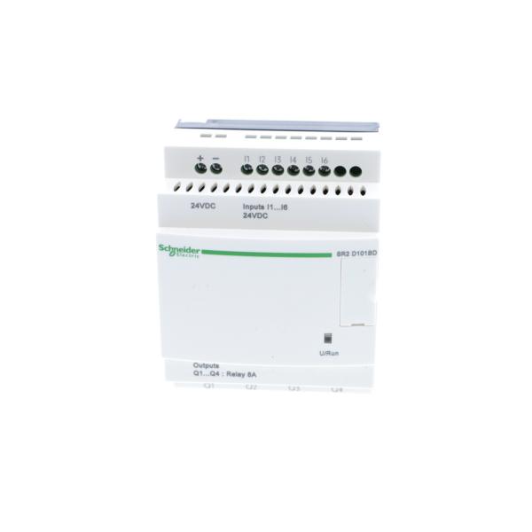 Vignette 2 produit Zelio Logic - relais intelligent compact - 10 E/S 24Vcc - ss horlog - ss affi. | Ref : SR2D101BD