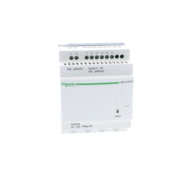 Vignette 2 produit Zelio Logic - relais intelligent compact - 10 E/S 100..240Vca - ss horl-ss affi. | Ref : SR2D101FU