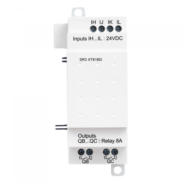 Vignette 2 produit Zelio Logic - module d'extension E/S TOR - 6 entres/sorties - 24Vcc | Ref : SR3XT61BD