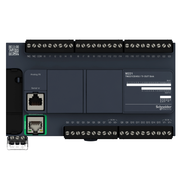 Vignette 2 produit Modicon TM - Controleur m221-40es tr.n pn ethernet | Ref : TM221CE40U