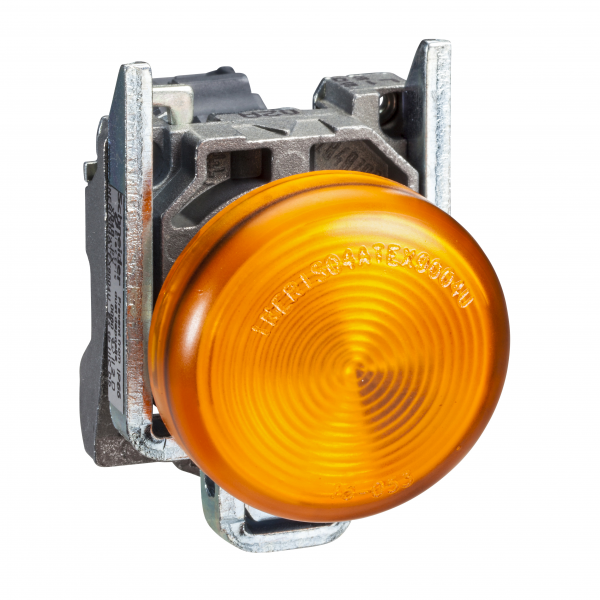 Vignette 2 produit Harmony XB4 - voyant lumineux DEL - 22 - orange - 24V - vis trier | Ref : XB4BVB5