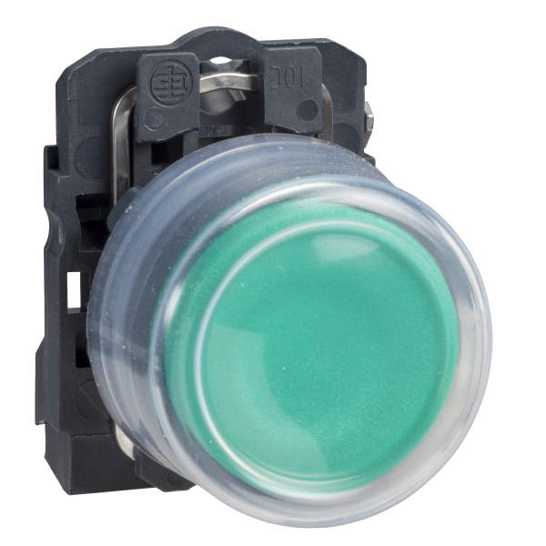 Vignette 2 produit Harmony XB5 - bouton poussoir à impulsion - Ø22 - capuchonné - vert - 1F - vis | Ref : XB5AP31