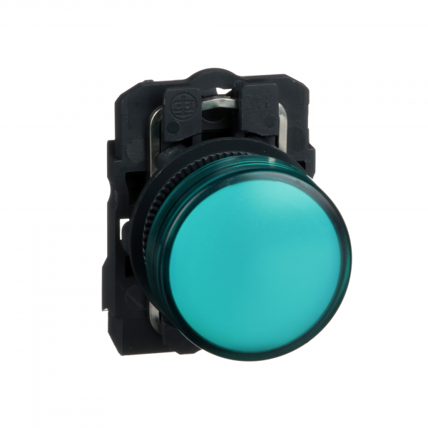 Vignette 2 produit Harmony XB5 - voyant lumineux DEL - 22 - vert - 120V - vis trier | Ref : XB5AVG3