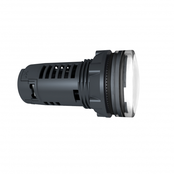 Vignette 2 produit Harmony - voyant LED XB5 monolithique - blanc - 24V | Ref : XB5EVB1
