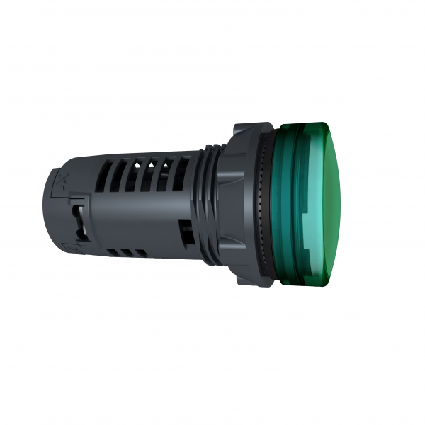 Vignette 2 produit Harmony XB5 - voyant lumineux compact DEL - 22 - vert - 24V - vis trier | Ref : XB5EVB3