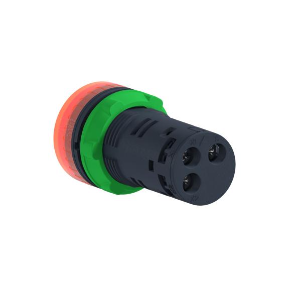 Vignette 2 produit Harmony XB5 - buzzer lumineux - 22 - 90dB - rouge - 230V - racc bornier | Ref : XB5KS2M4
