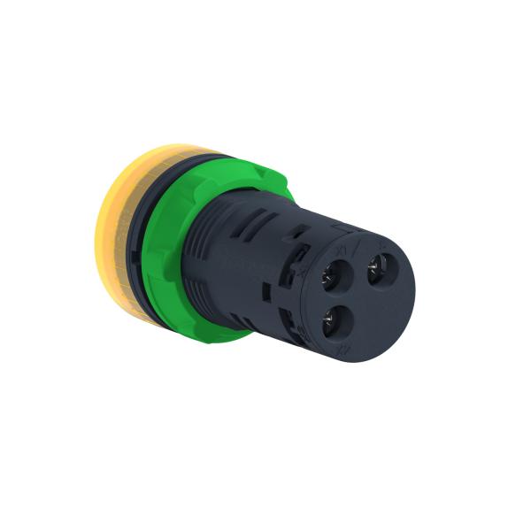 Vignette 2 produit Harmony XB5 - buzzer lumineux - 22 - 90dB - orange - 230V - racc bornier | Ref : XB5KS2M8
