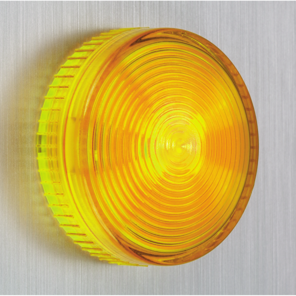 Vignette 2 produit Harmony voyant rond - Ø22 - jaune - LED intégrée - 24V | Ref : XB7EV05BP