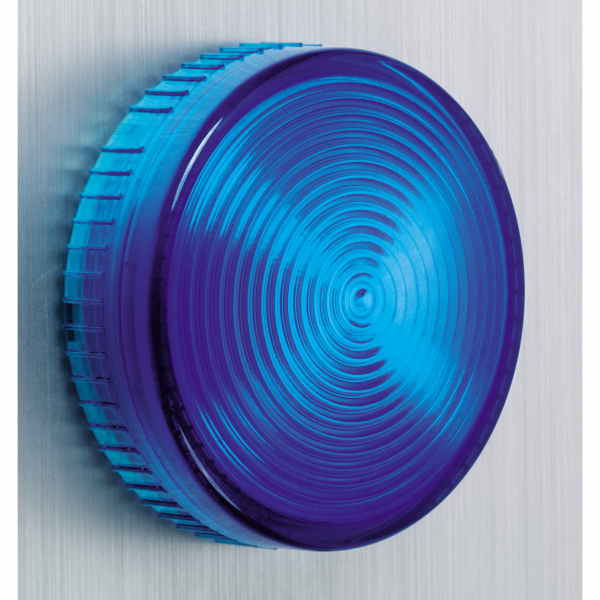 Vignette 2 produit Harmony voyant rond - Ø22 - bleu - LED intégrée - 24V | Ref : XB7EV06BP