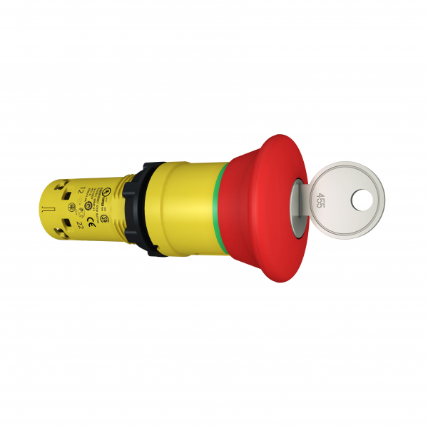 Vignette 2 produit Harmony arrt d'urgence - rouge 40mm - 22 - dverouillage  cl - 2O | Ref : XB7NS9444
