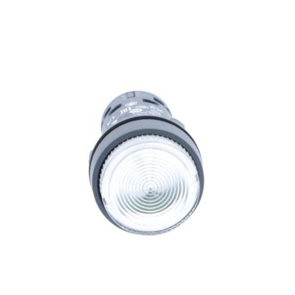 Vignette 2 produit Harmony bouton poussoir lumineux - 22 - LED incolore -  impulsion - 1F - 24v | Ref : XB7NW37B1