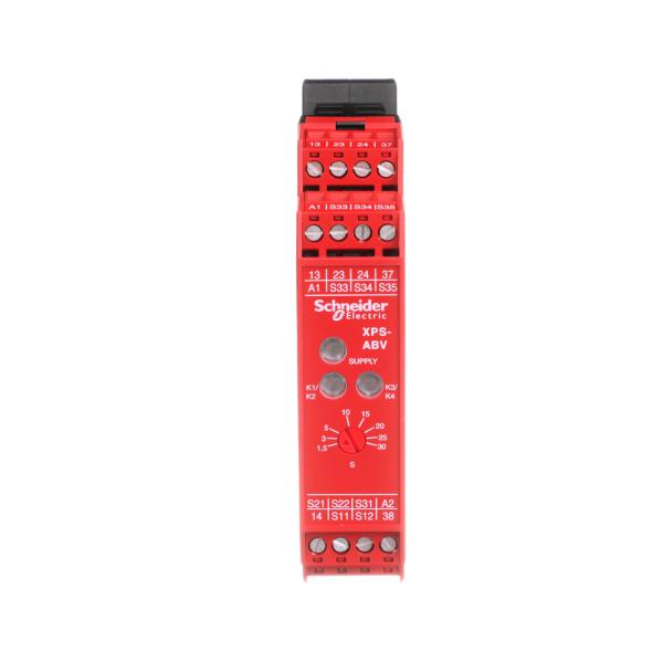 Vignette 2 produit Preventa XPSABV - module - surveillance d'arrêt d'urgence et d'inter. - 24Vca/cc | Ref : XPSABV11330P