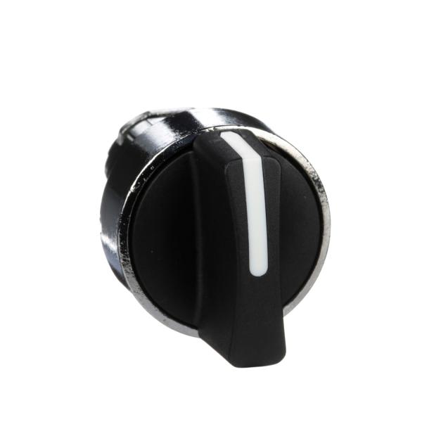 Vignette 2 produit Harmony XB4 - tte bouton tournant  manette - 22 - 3 pos rap au C - noir | Ref : ZB4BD5