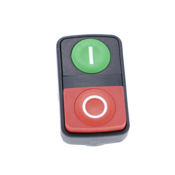 Vignette 2 produit Harmony XB5 - tte bouton double touche - 22 - marqu - vert/rouge | Ref : ZB5AL7341