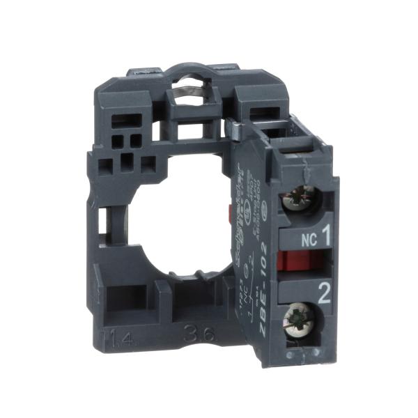 Vignette 2 produit Harmony XB5 - corps de bouton - 1O - raccordement vis-trier | Ref : ZB5AZ102
