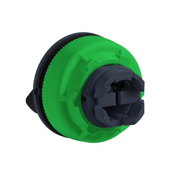 Vignette 2 produit Harmony XB5 - tte bouton tournant  manette - flush - 2 pos  rap. - noir | Ref : ZB5FD4