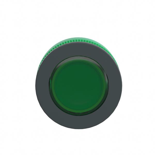 Vignette 2 produit Harmony XB5 - tte voyant lumineux DEL - flush - vert | Ref : ZB5FV033