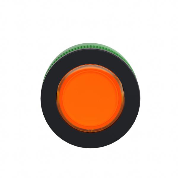 Vignette 2 produit Harmony XB5 - tte voyant lumineux DEL - flush - orange | Ref : ZB5FV053