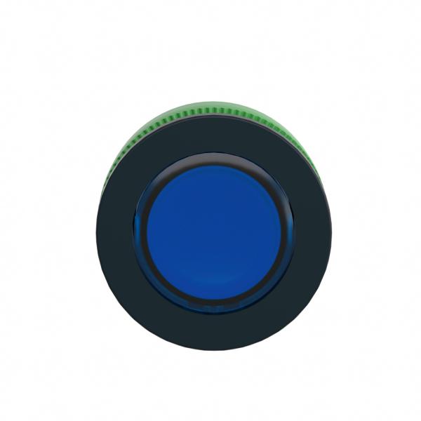 Vignette 2 produit Harmony XB5 - tte voyant lumineux DEL - flush - bleu | Ref : ZB5FV063