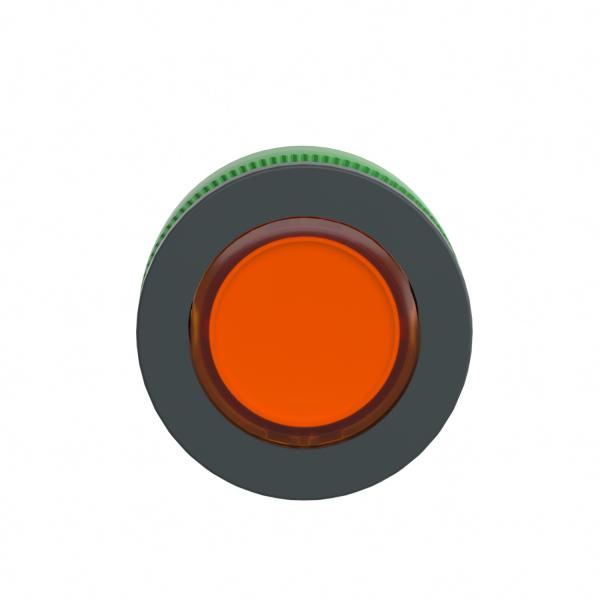 Vignette 2 produit Harmony XB5 - tte bouton poussoir lum DEL - flush - orange | Ref : ZB5FW353