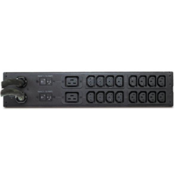 Vignette 3 produit Ref : AP4424 | APC - Rack ATS - 230V - 32A - IEC309 in - (16) C13 (2) C19 out
