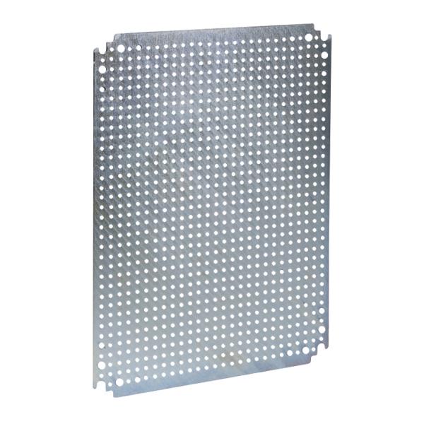 Vignette 3 produit Ref : NSYMF54 | Spacial - chssis microperfor - acier galvanis - pour coffret H=500xL=400mm
