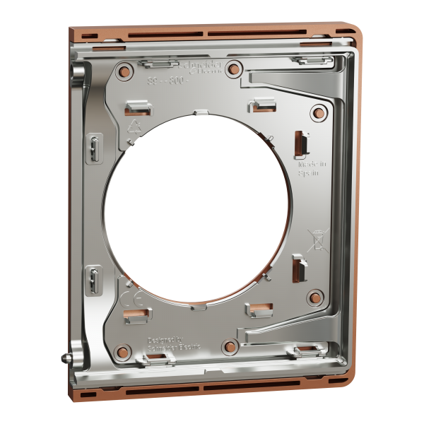 Vignette 3 produit Ref : S931800 | New Odace  Architecte - plaque de finition latrale - effet Cuivre